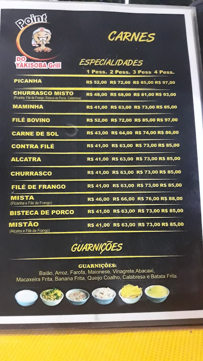 Praça de Alimentação do Dom Pedro Menu - Image 1