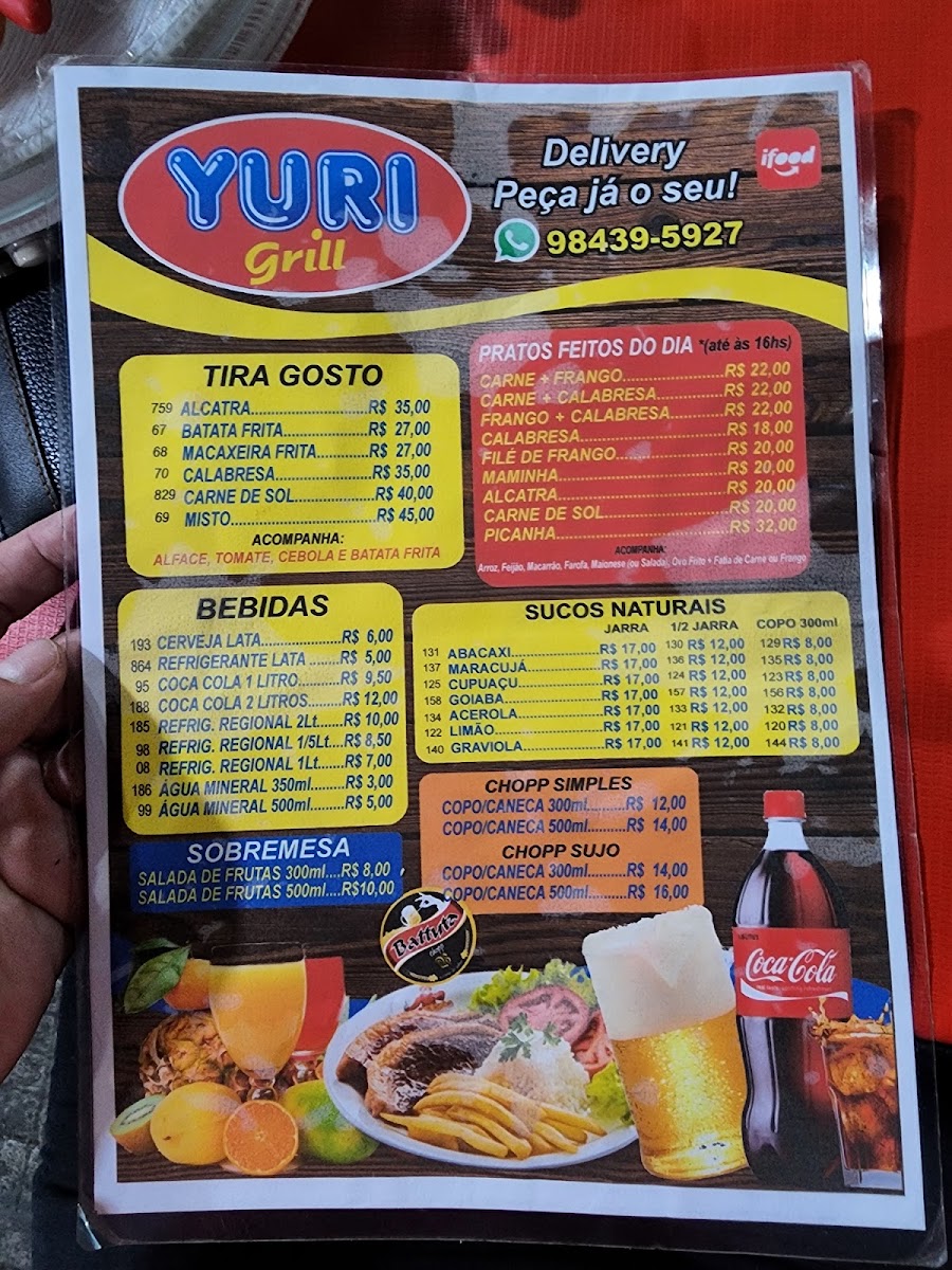 Praça de Alimentação do Dom Pedro Menu - Image 2