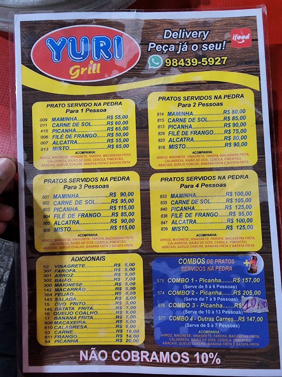 Praça de Alimentação do Dom Pedro Menu - Image 3